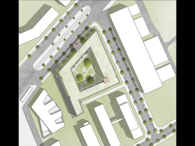 Lageplan ohne Bäume